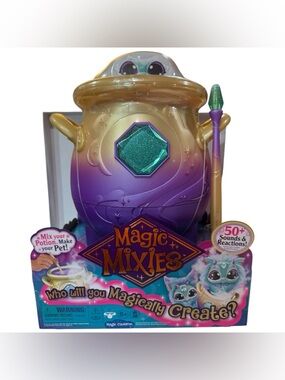 Magic Mixies Magic Cauldron Interactive Toy NIB Makes Real Mist Lights Sounds